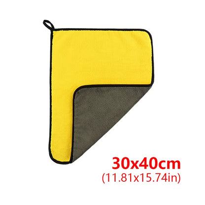 Auto Extra Thick Micro Fibers Towels Super Absorbent Towels for Cars Reusable-Microfiber Cleaning Cloth