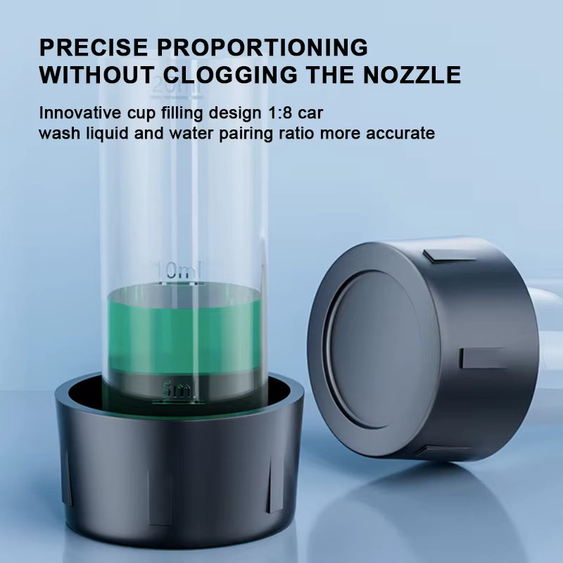 SEAMETAL 2L Hand Pump Foam Sprayer Side Open Pneumatic Car Wash Foam Sprayer Snow Foam High Pressure Auto Washing Spray Bottle