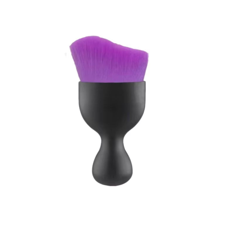 Car Vent Purple Cleaning Soft Brush Interior Detail Brush Crevice Cleaning Maintenance Dust Remover Car Beauty Tools